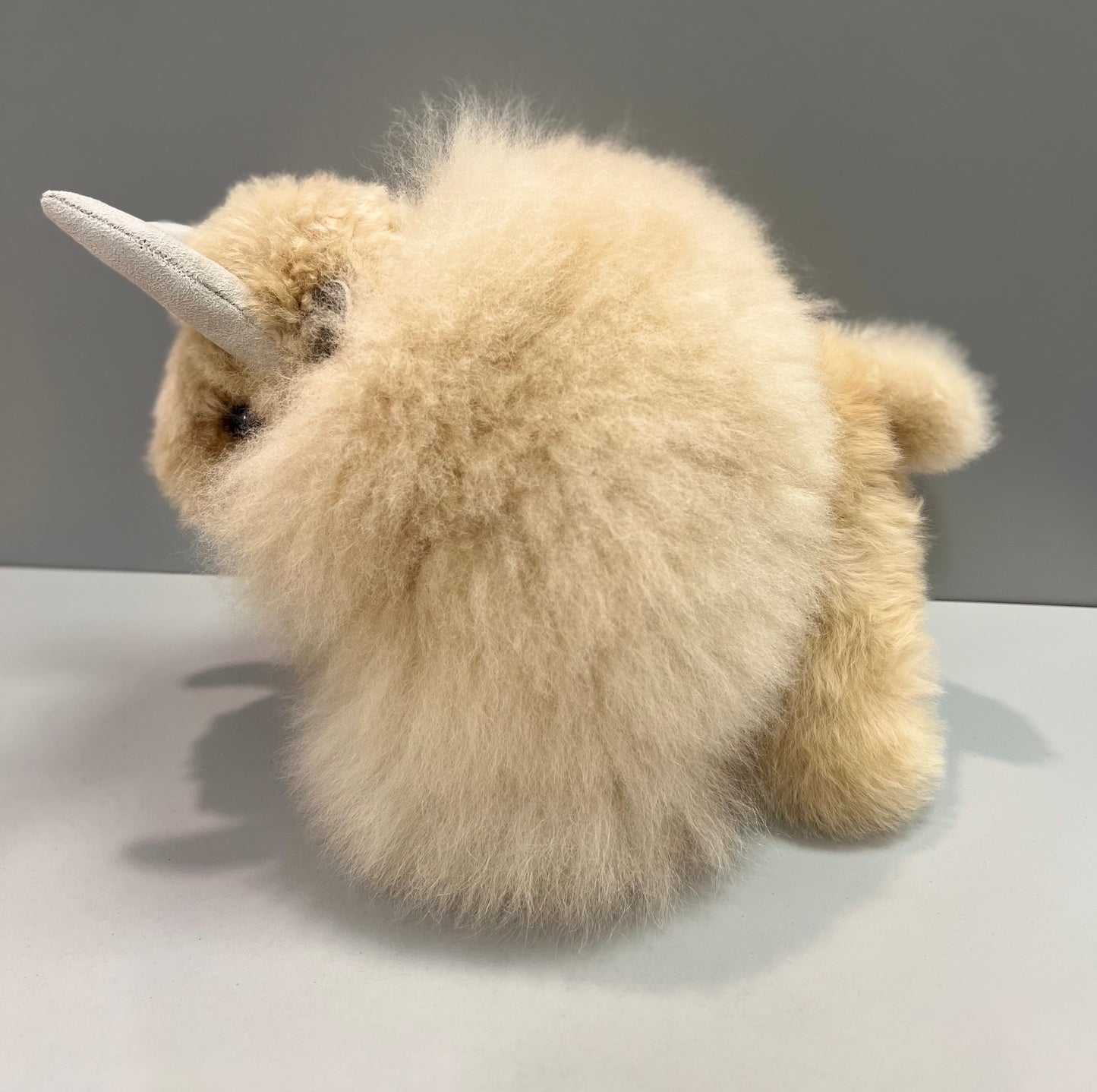 Natural-Blond Alpaca Wool Bison