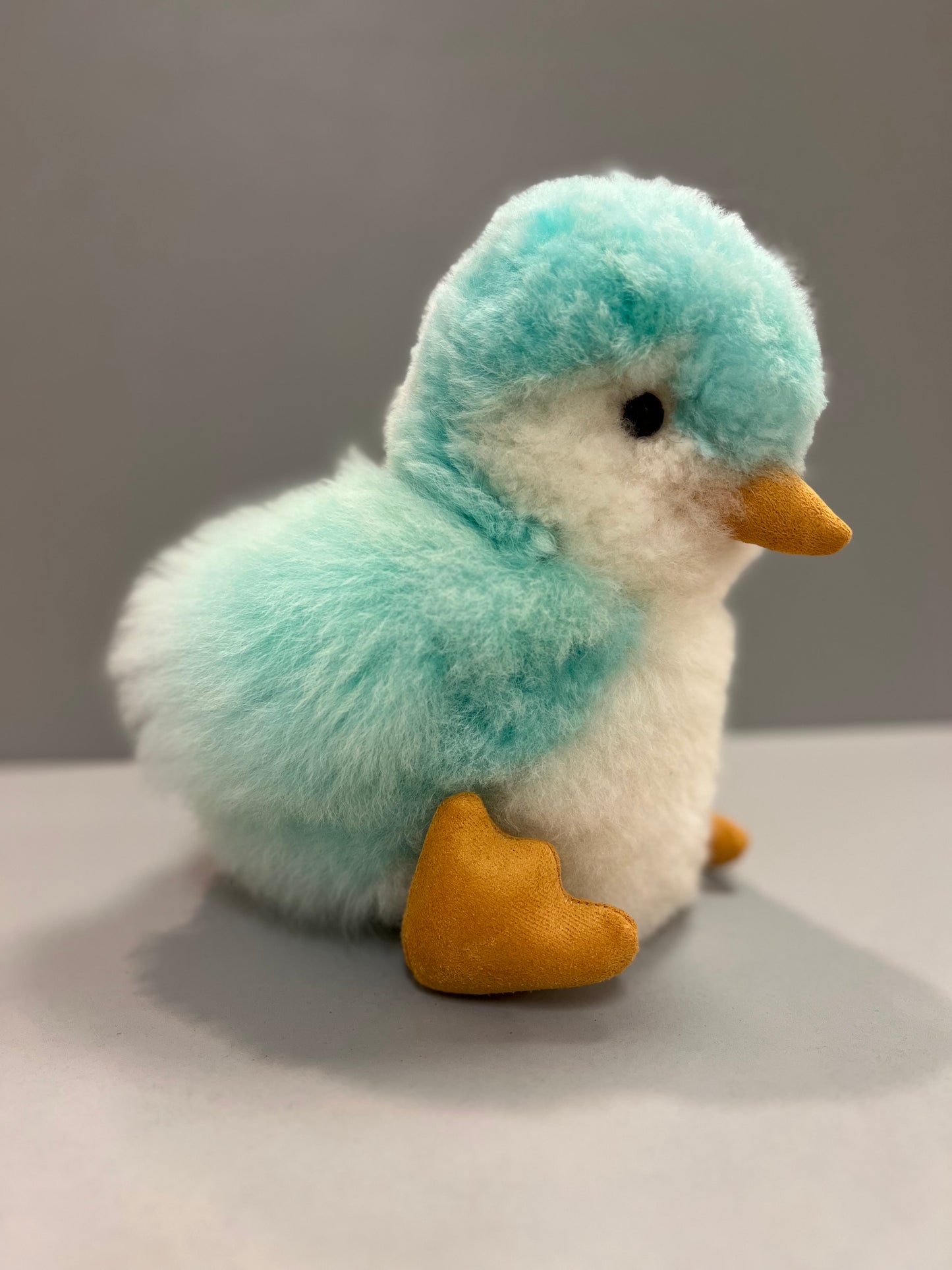Natural- Alpaca Wool Penguin