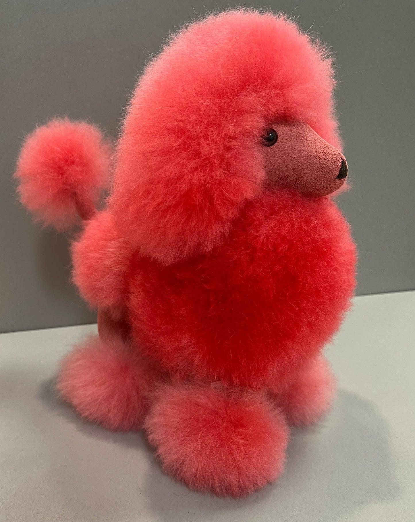 Natural - Alpaca Wool Poodle